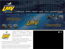 Tablet Screenshot of lmv.com.ve